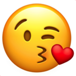 Image result for kiss emoji