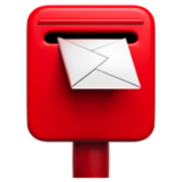 emoji postbox objects apple