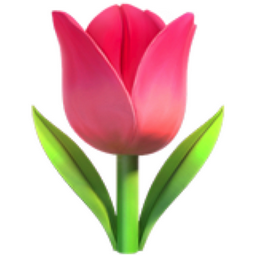 Tulip Emoji (U+1F337)