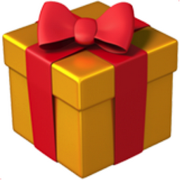 Download Wrapped Gift Emoji (U+1F381) Yellowimages Mockups
