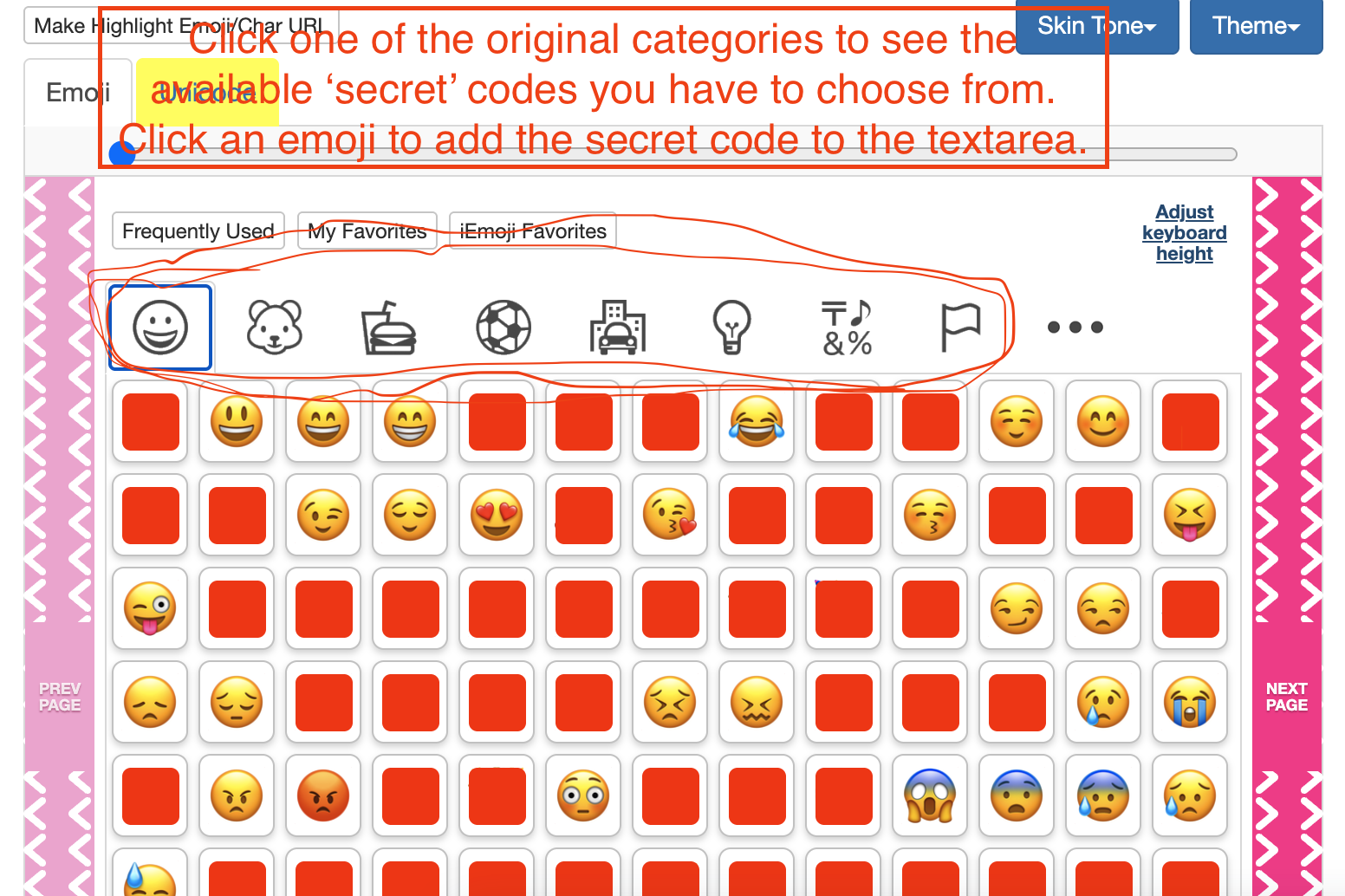 Add old iOS emoji codes from the keyboard