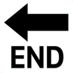 END Arrow Emoji (U+1F51A)